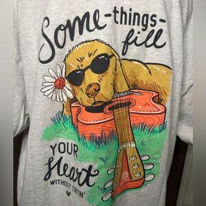 Girlie Girl Originals SOME THINGS FILL YOUR HEART WITHOUT EVEN TRYIN' Tee